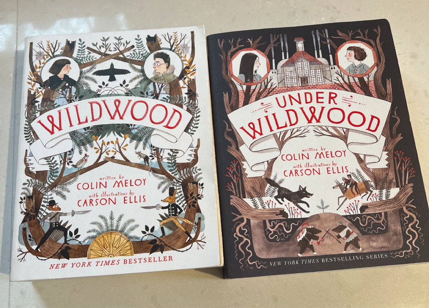 Wildwood and Under Wildwood Books by Colin Meloy