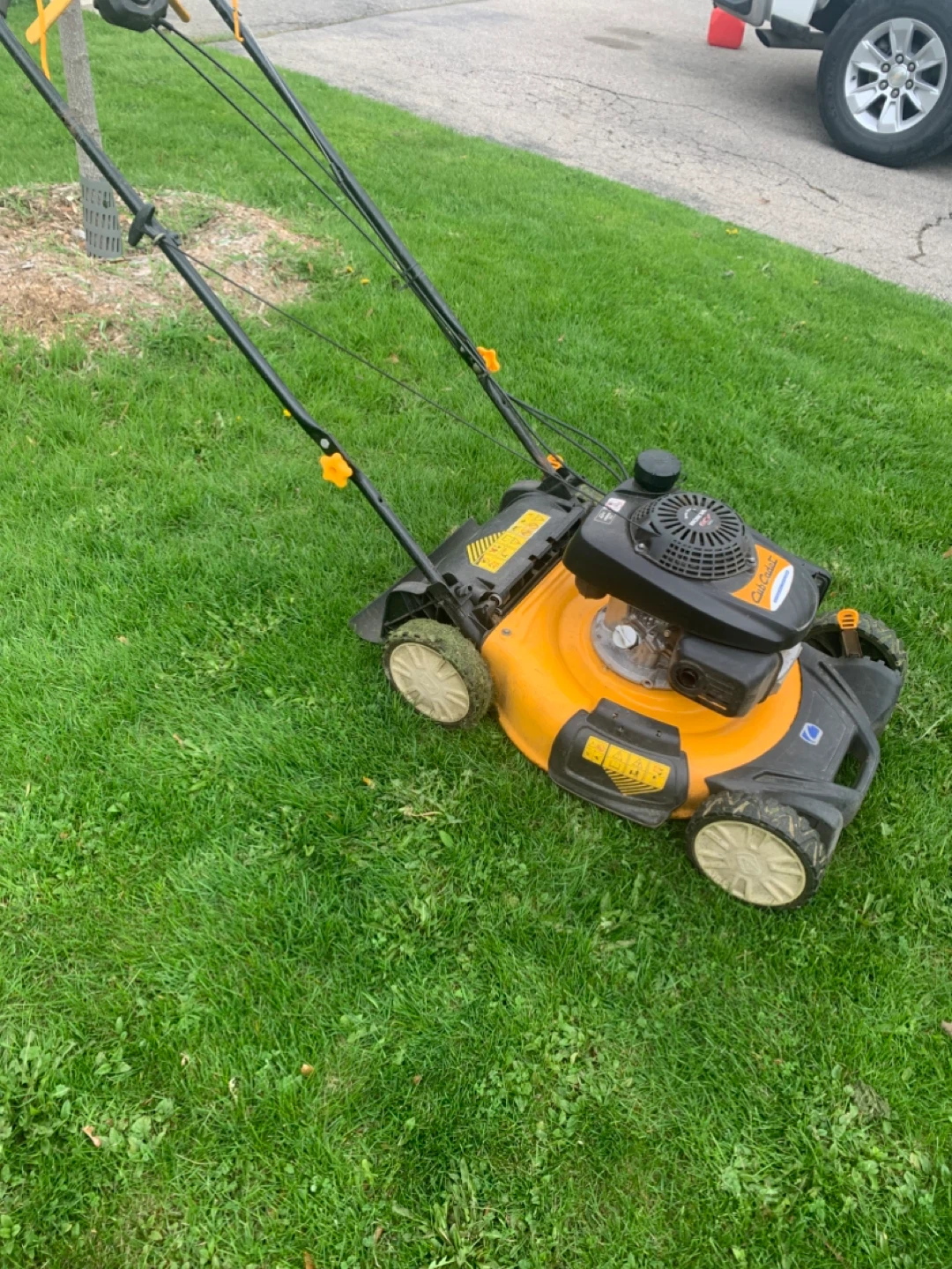 Cub Cadet Orange Push Lawn Mower with Honda GCV160 Engine - photo 4