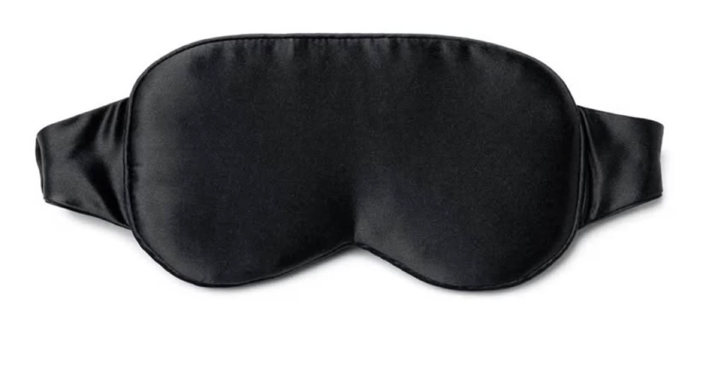 Fishers Finery Black Silk Sleep Mask - photo 2