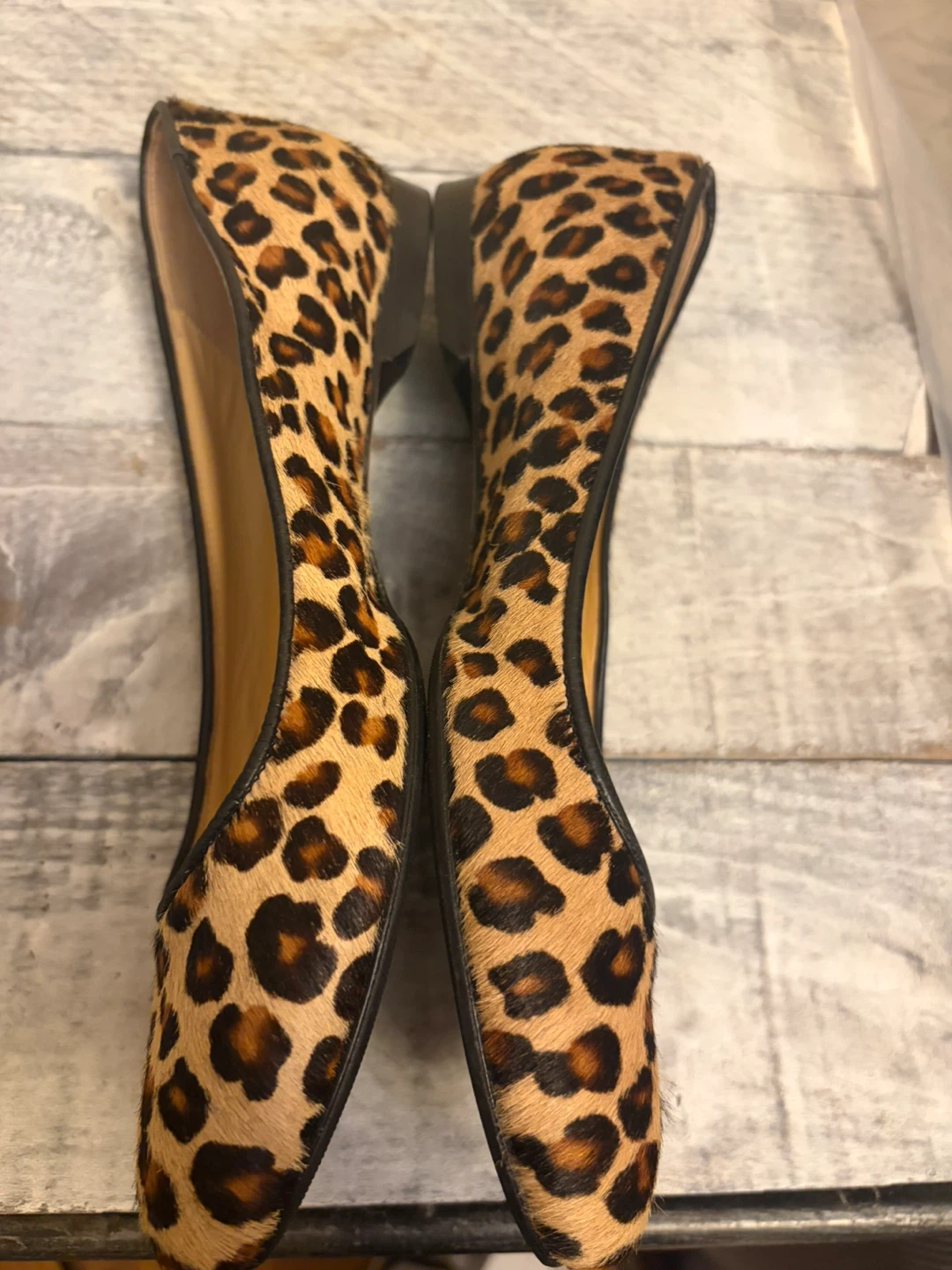 Saks fifth avenue Leopard Print calf Hair Flats - photo 5