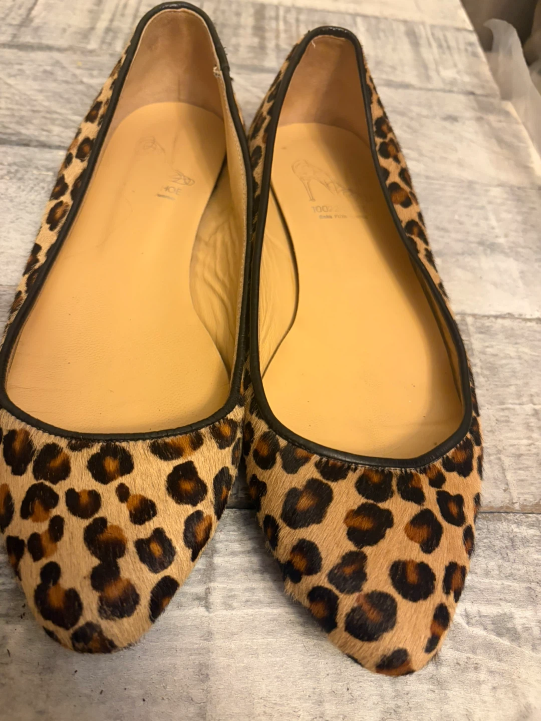 Saks fifth avenue Leopard Print calf Hair Flats - photo 2