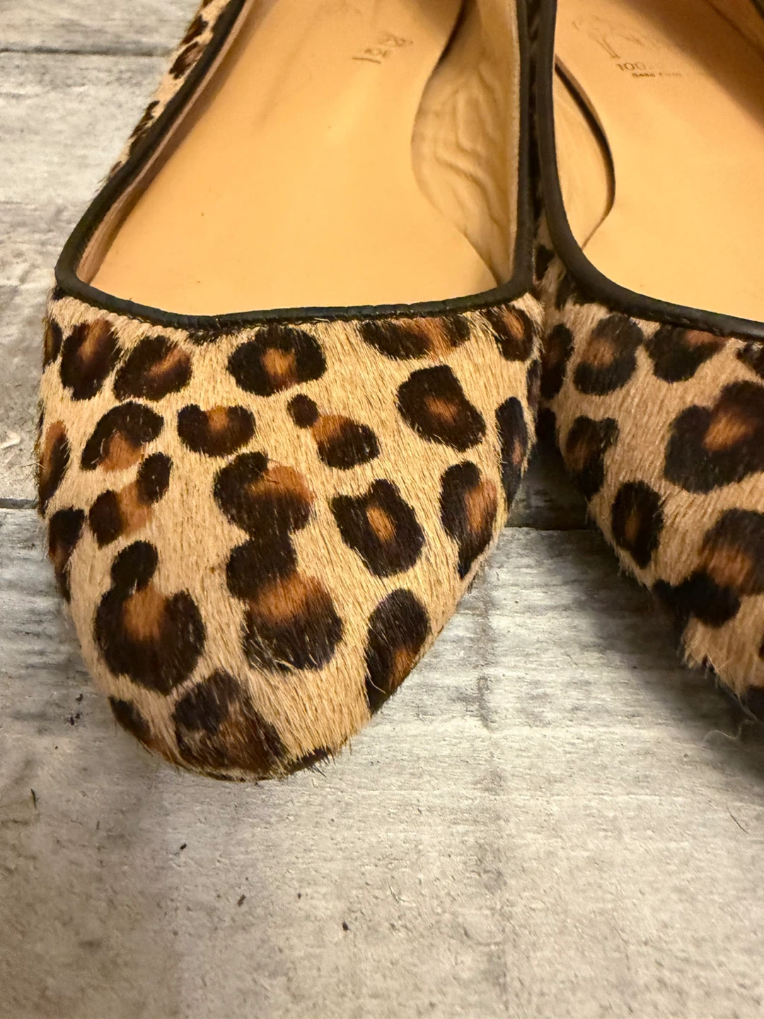 Saks fifth avenue Leopard Print calf Hair Flats - photo 3