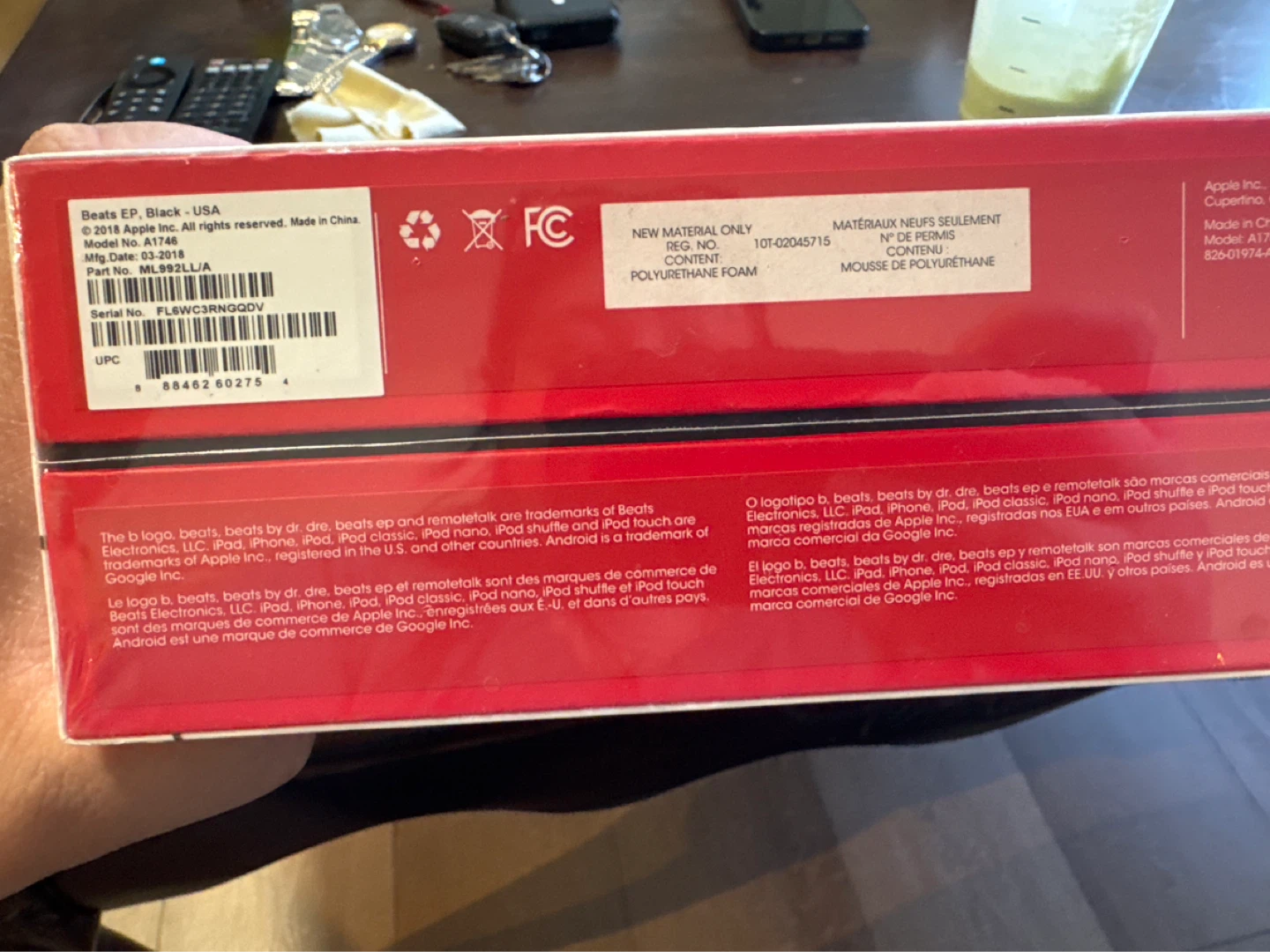 Brand New Sealed - Beats EP On-Ear Headphones - Matte Black - photo 2