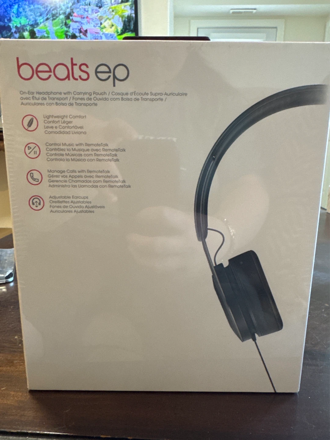 Brand New Sealed - Beats EP On-Ear Headphones - Matte Black - photo 3