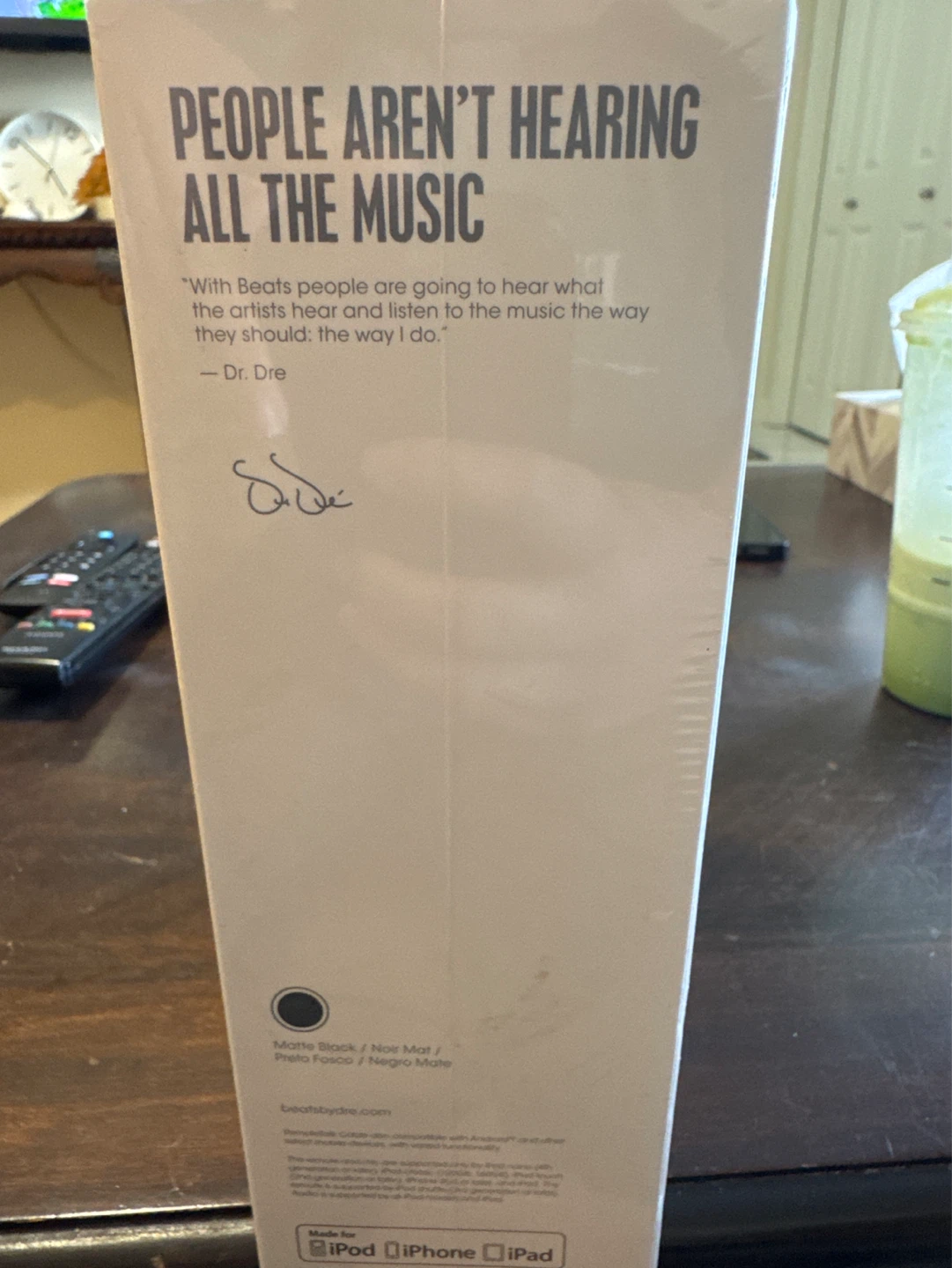 Brand New Sealed - Beats EP On-Ear Headphones - Matte Black - photo 4