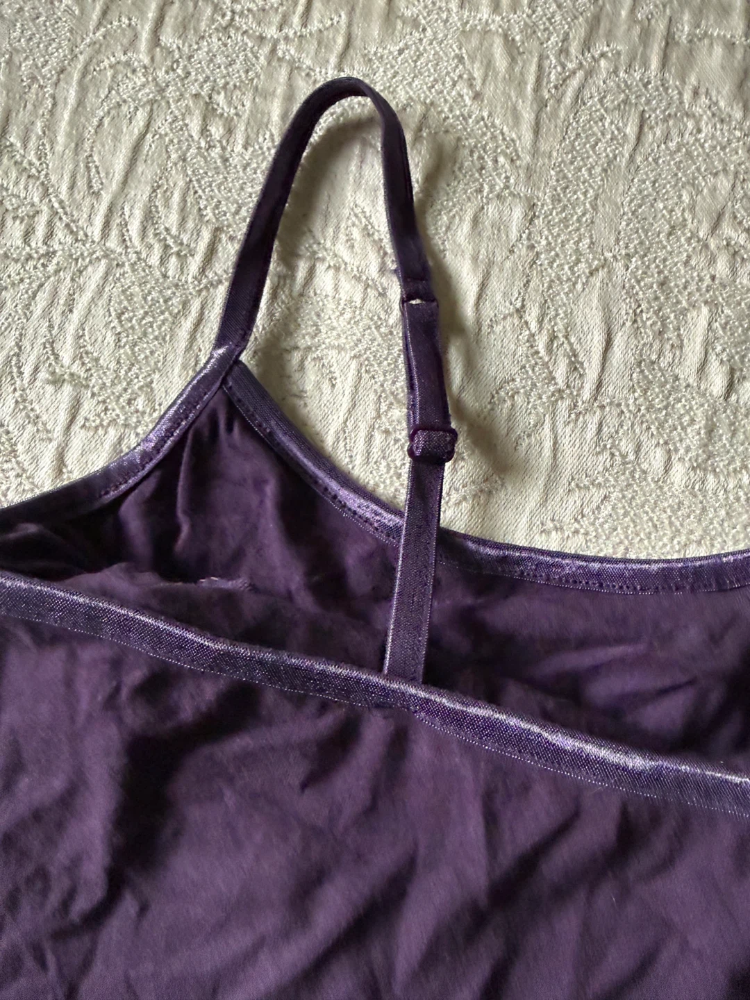 Suzy Signature Tee Purple Camisole Top Size M - photo 4