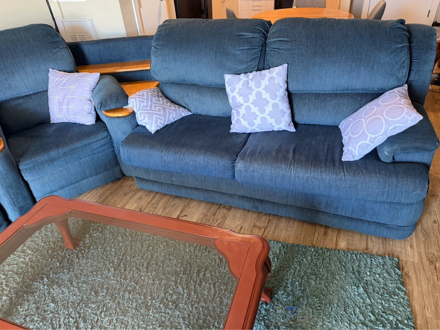 Full furniture set-living room & dining