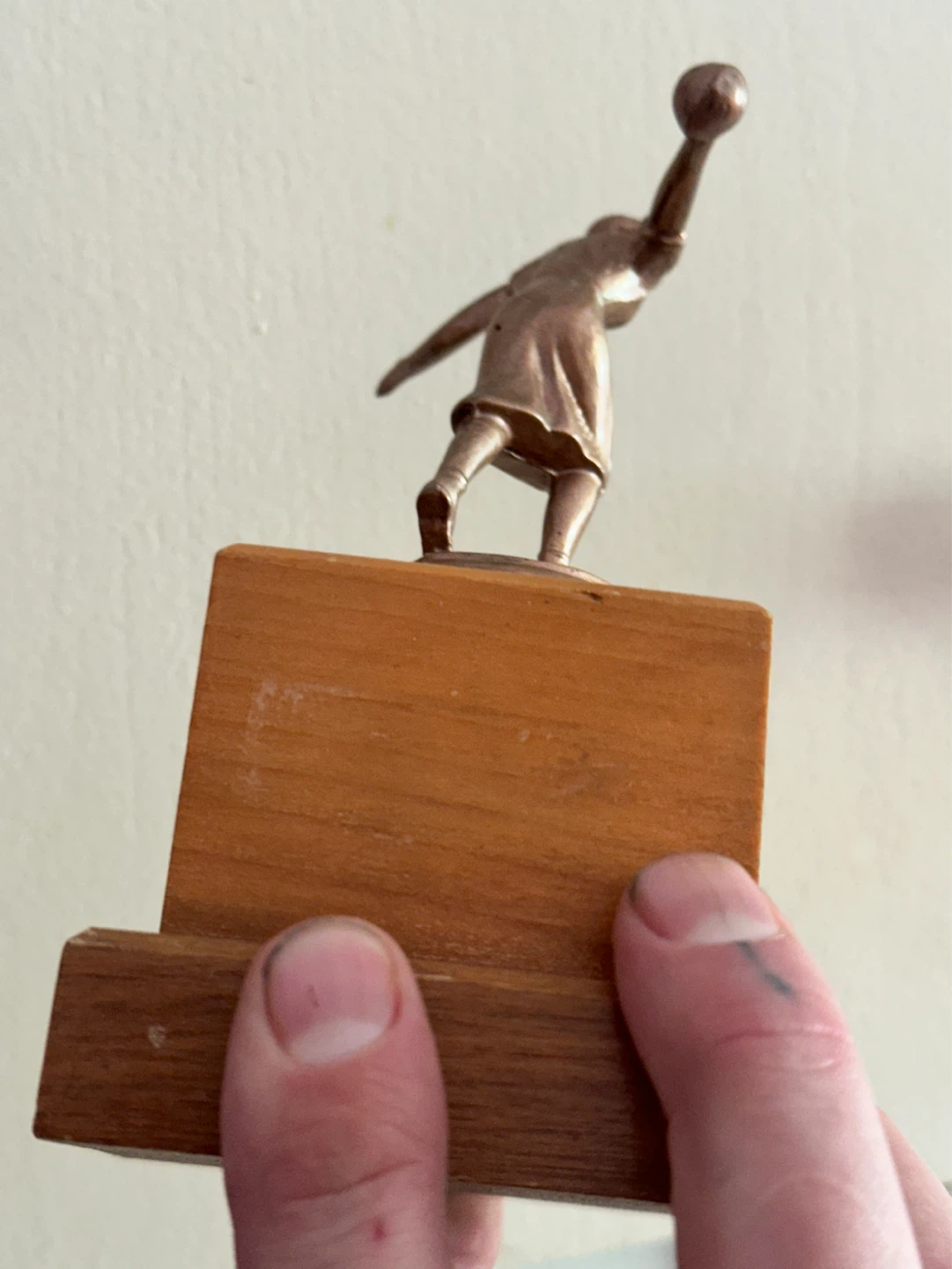 Vintage woman’s bowling trophy - photo 4