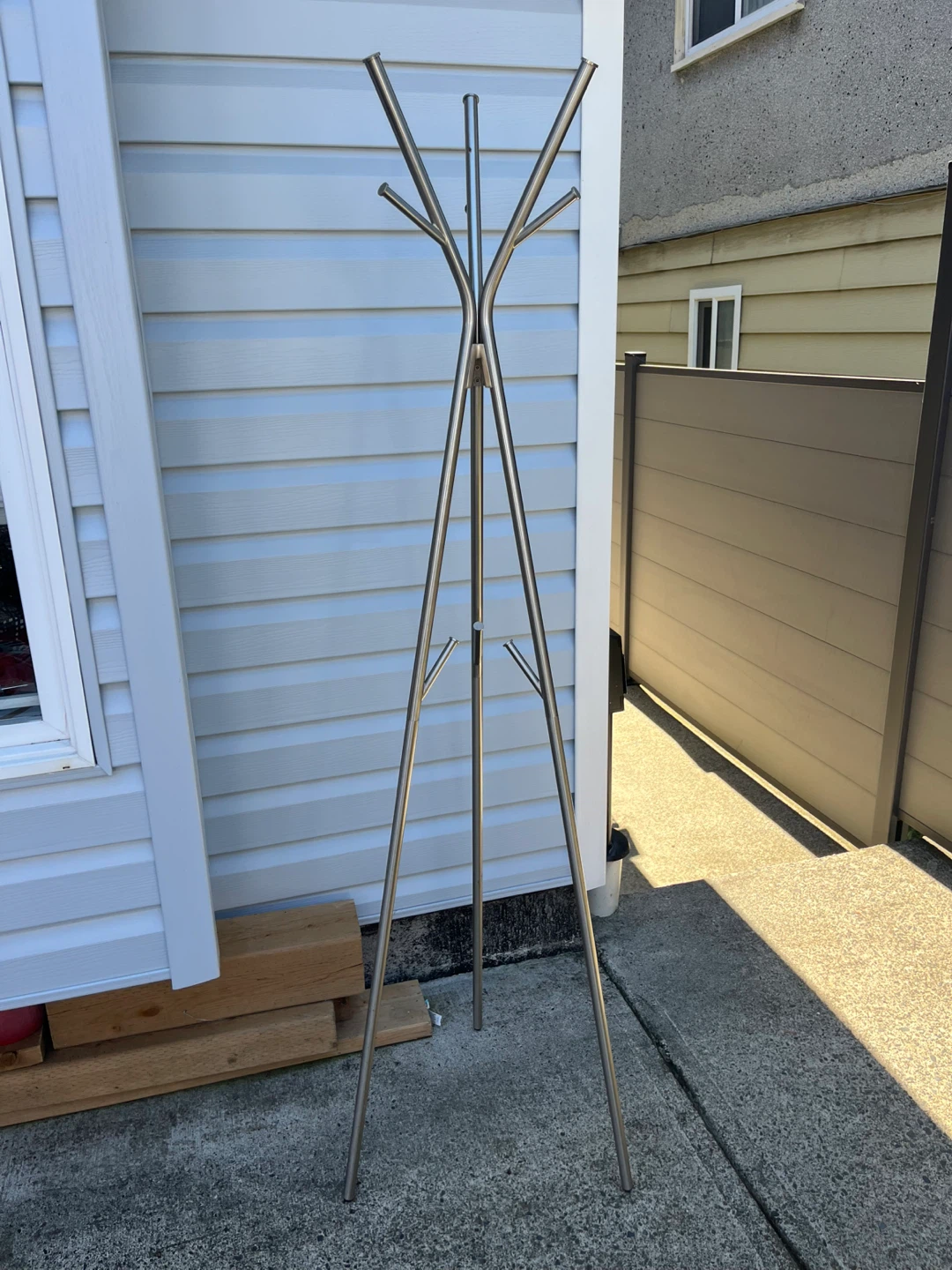 Modern Metal Coat Rack