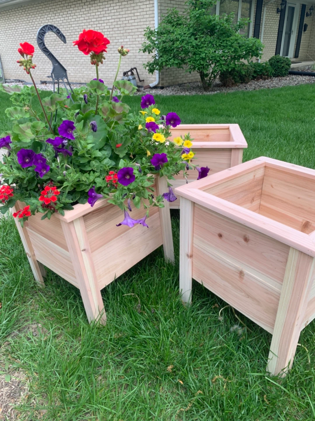 Handmade Cedar Planters