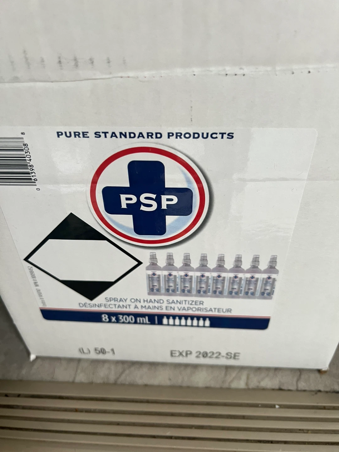 Pure Standard Products PSP Spray Hand Sanitizer 5 x 300 mL - photo 2