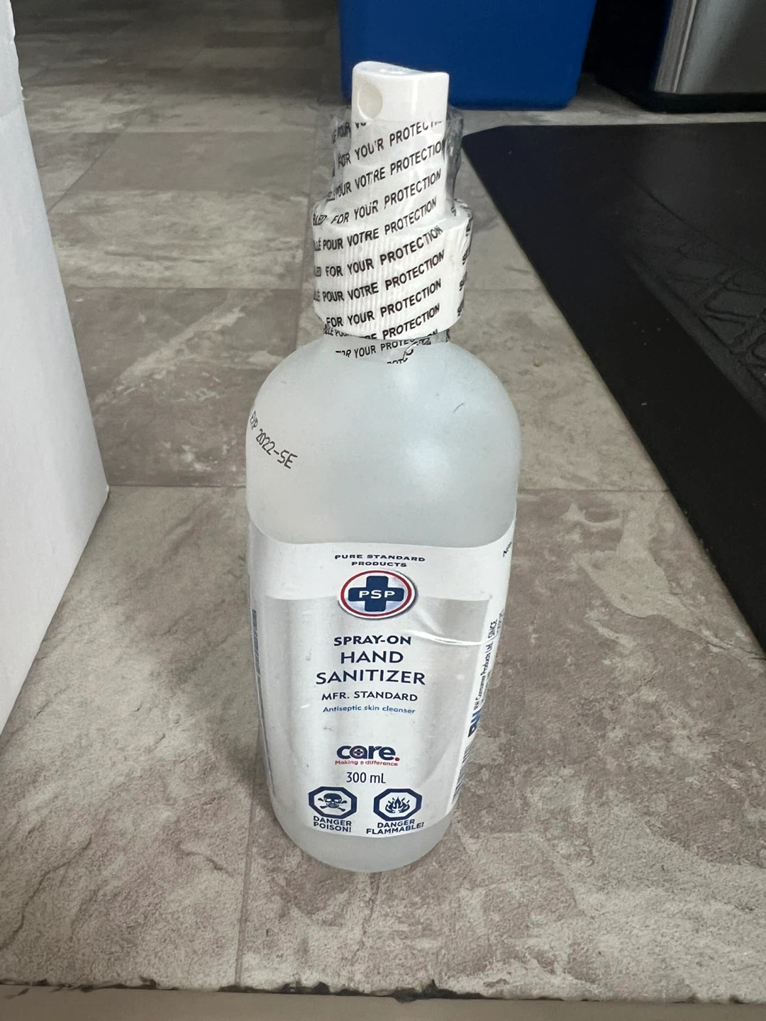 Pure Standard Products PSP Spray Hand Sanitizer 5 x 300 mL