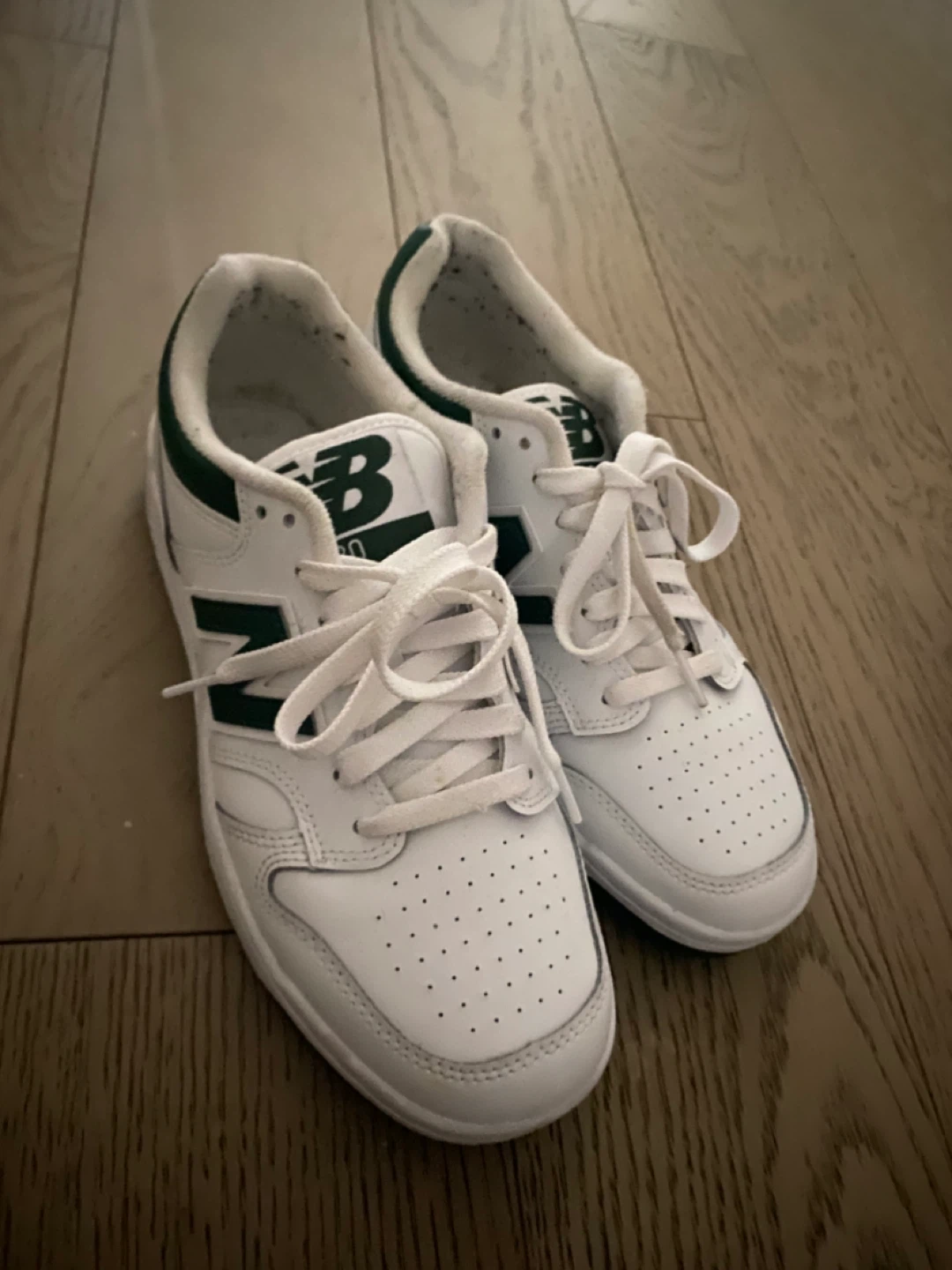 New Balance Sneakers White/Green Size 10 - photo 2