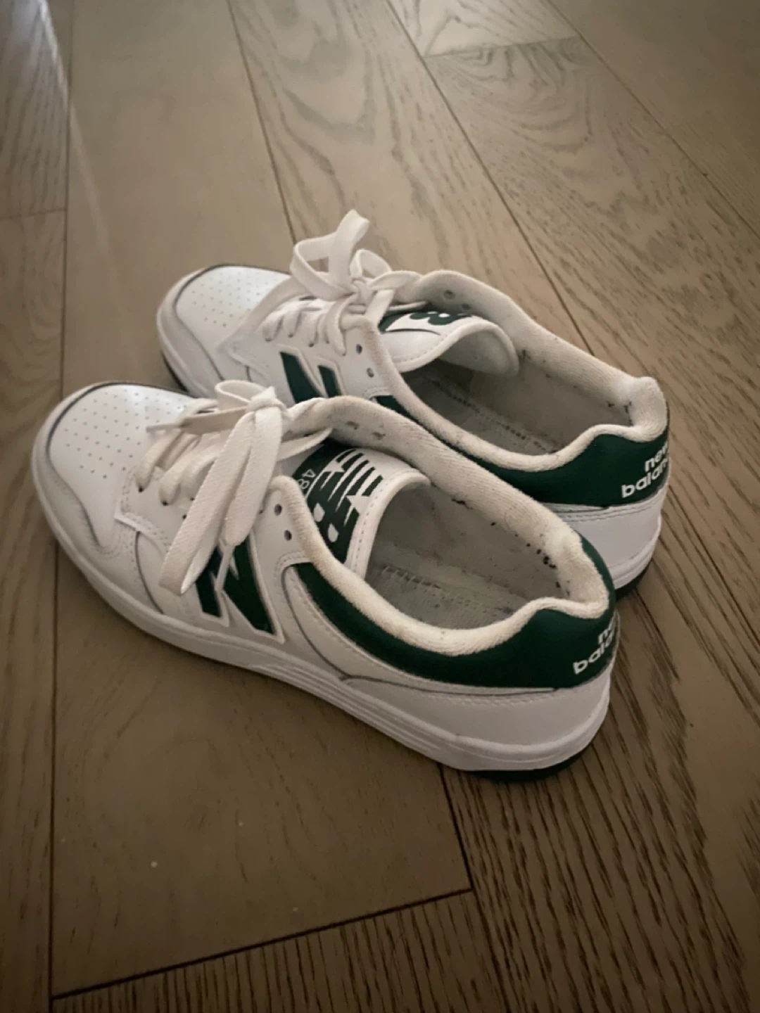 New Balance Sneakers White/Green Size 10