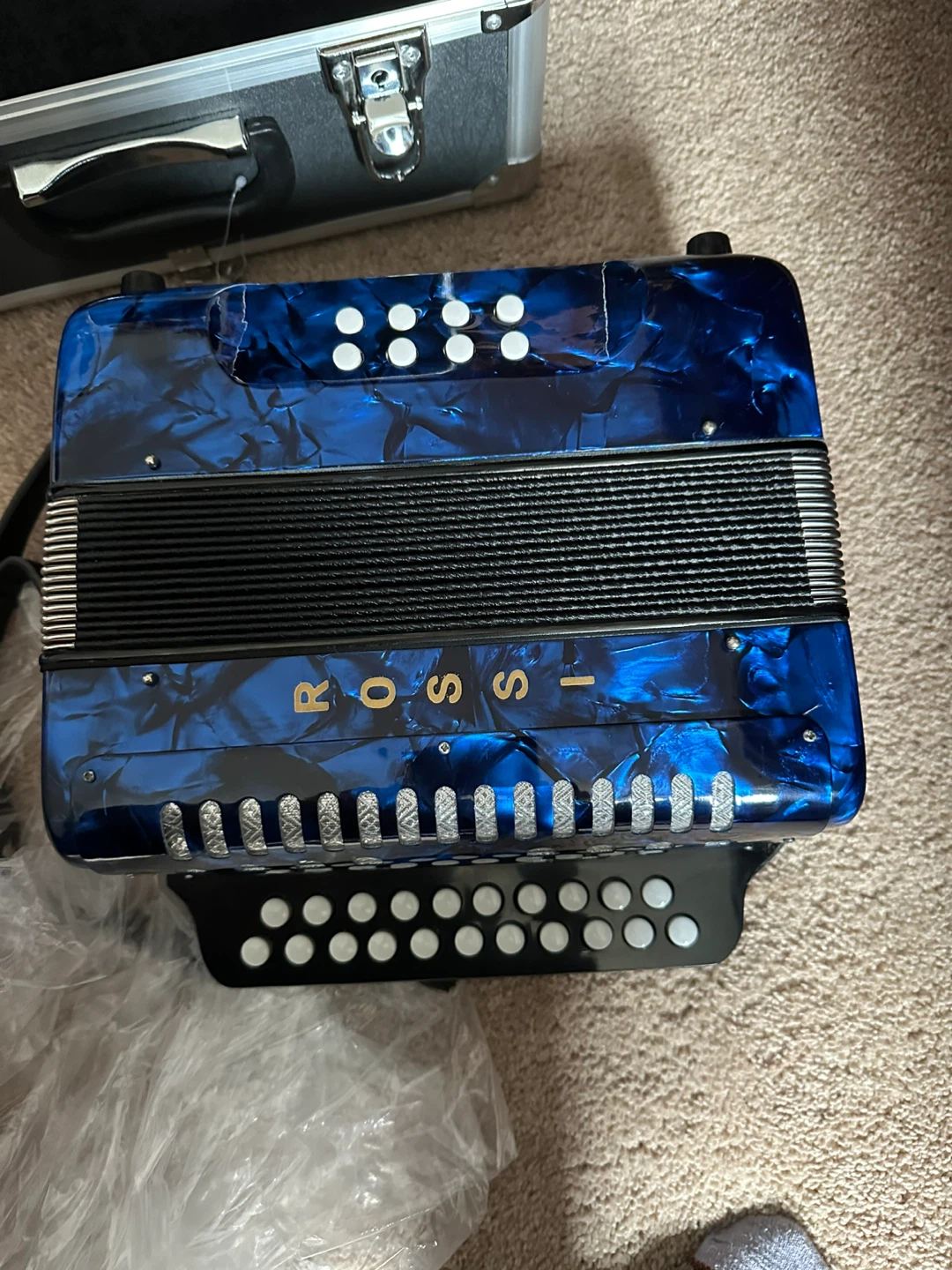 Rossi Accordion - Blue