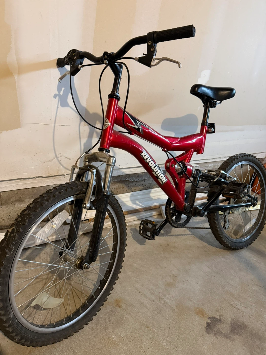 Youth Full Suspension Mountain Bike (20 inch) with Helmet - photo 2