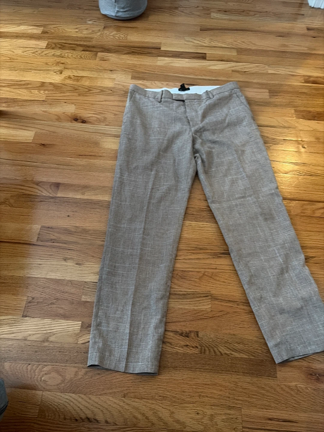 H&M brown suit pants size 36