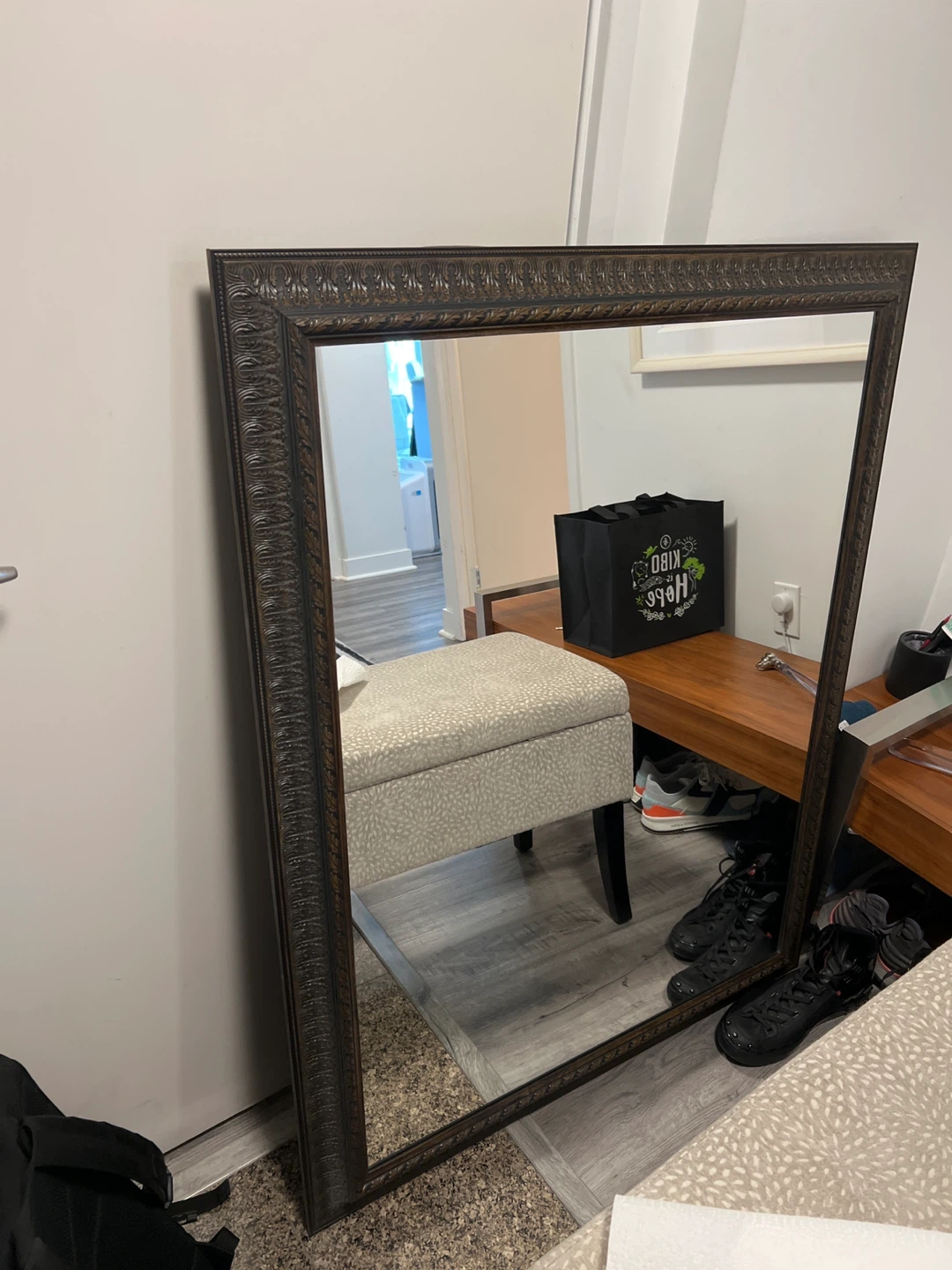 Ornate Framed Wall Mirror
