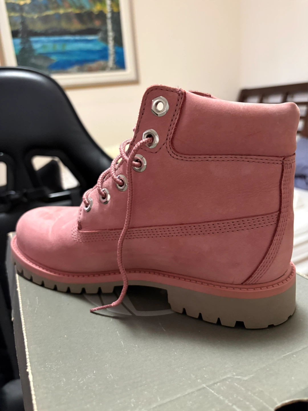 Timberland Pink Junior Boots Size 5.5 - photo 3