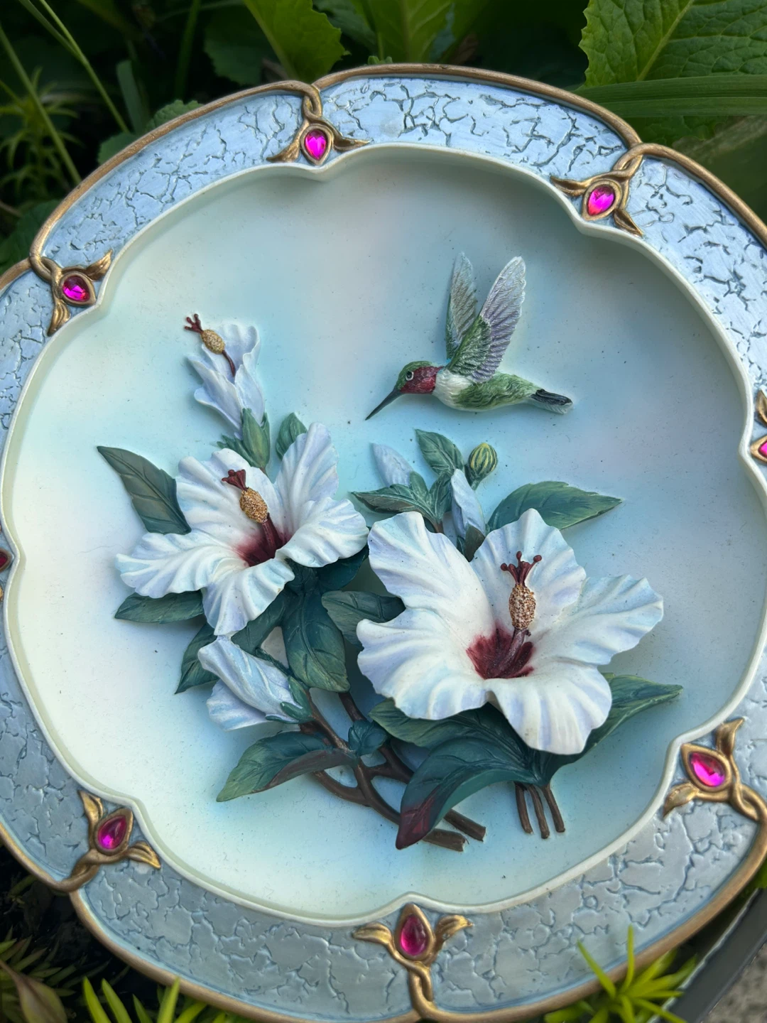 Rose-Colored Dawn Decorative Plate