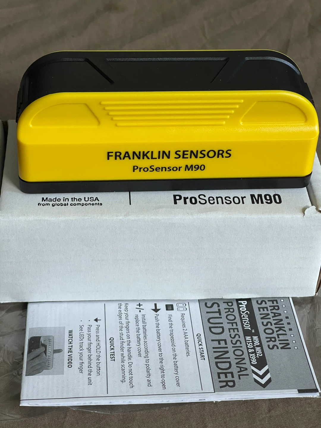 Franklin Sensors ProSensor M90 Professional Stud Finder - photo 2