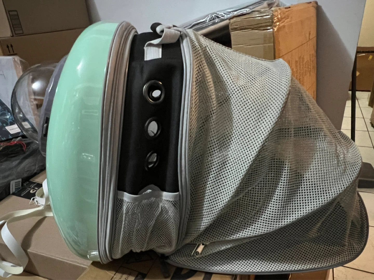 Pet Carrier Backpack with Bubble Dome - photo 4