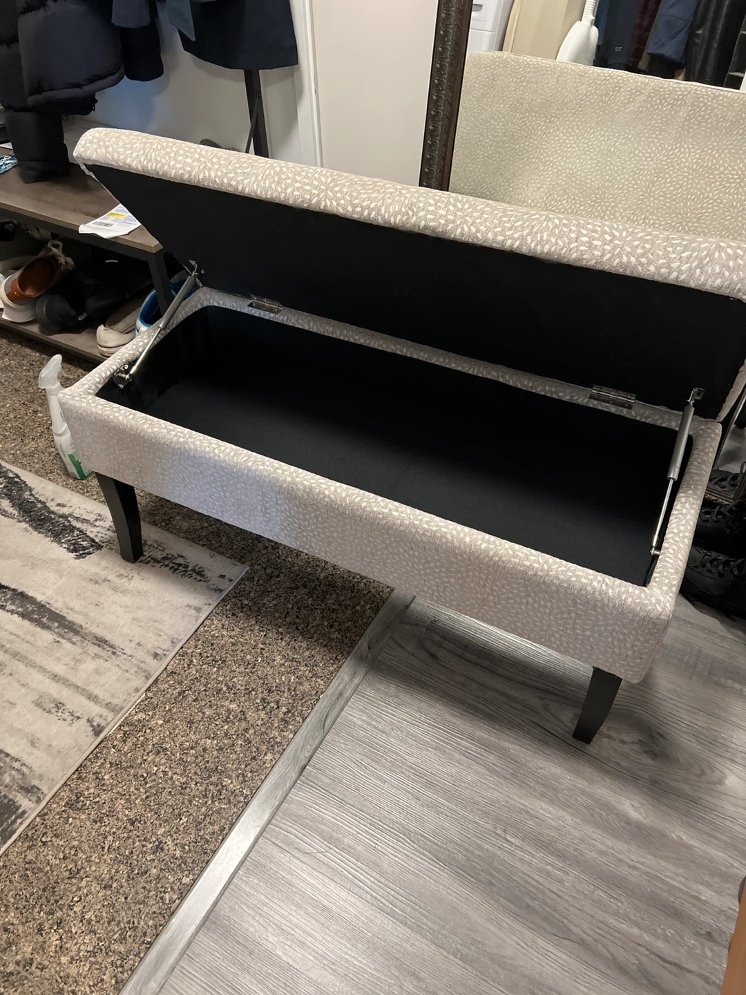 Storage Bench Ottoman - photo 2