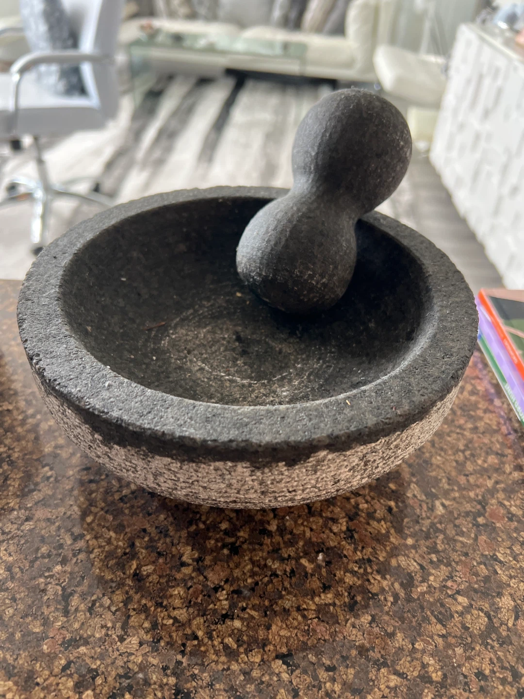 Granite Mortar and Pestle Set