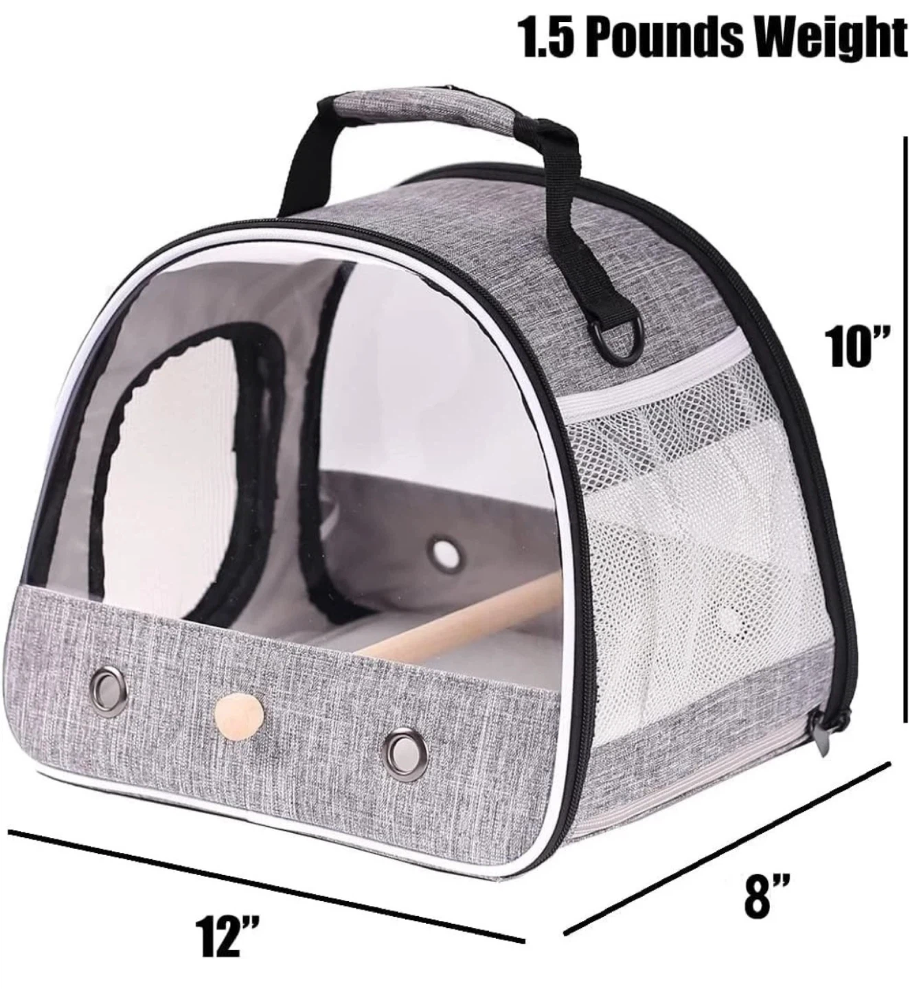 Pet Bird Carrier Travel Bag
