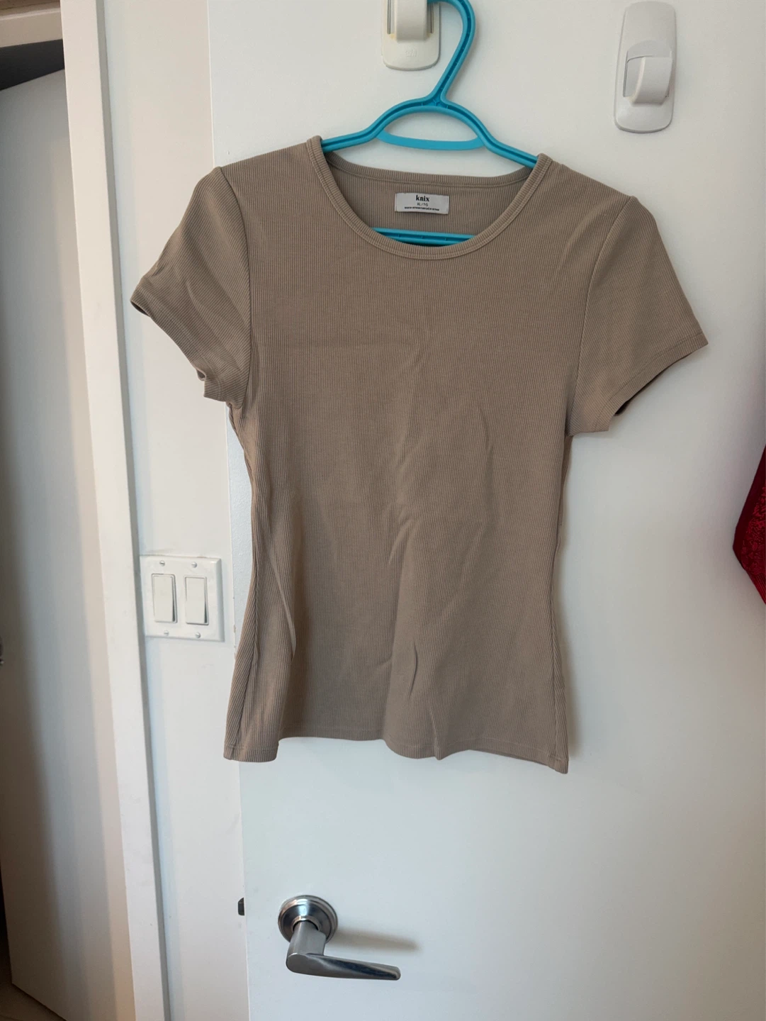 Knix Short Sleeve Ribbed T-Shirt