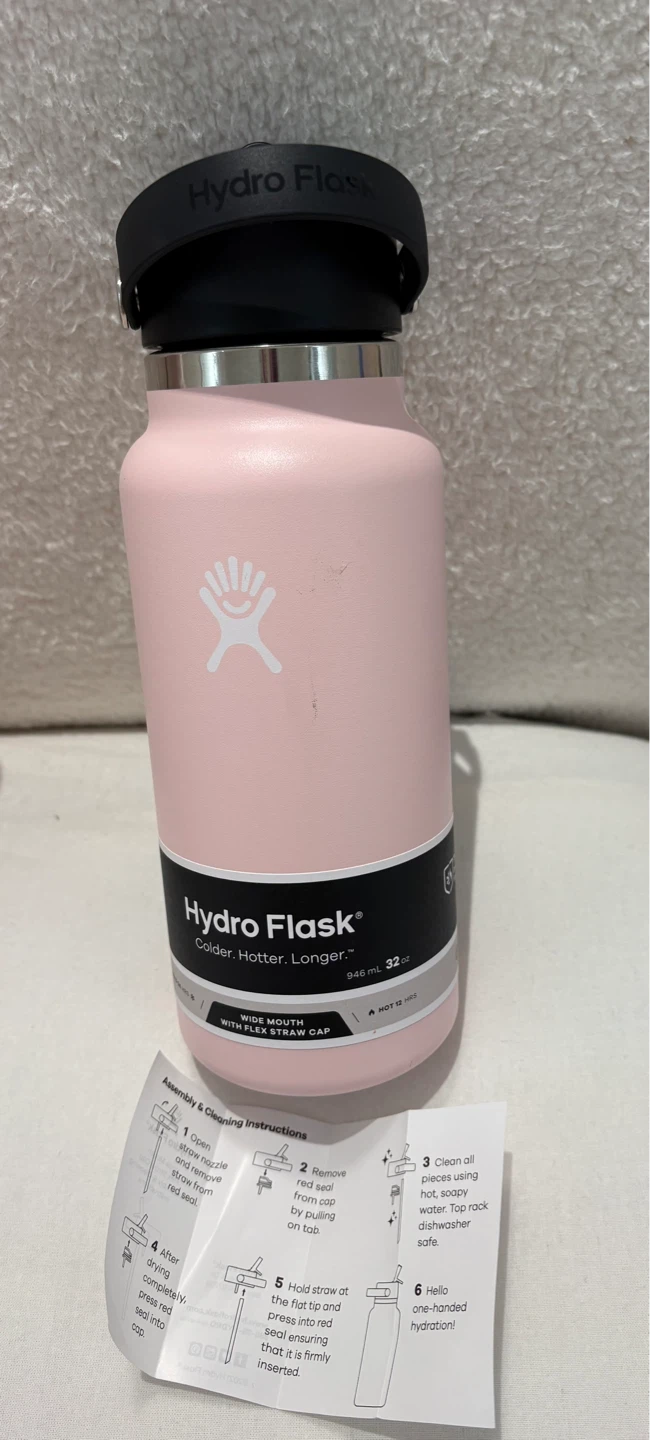 Hydro Flask 32oz pink