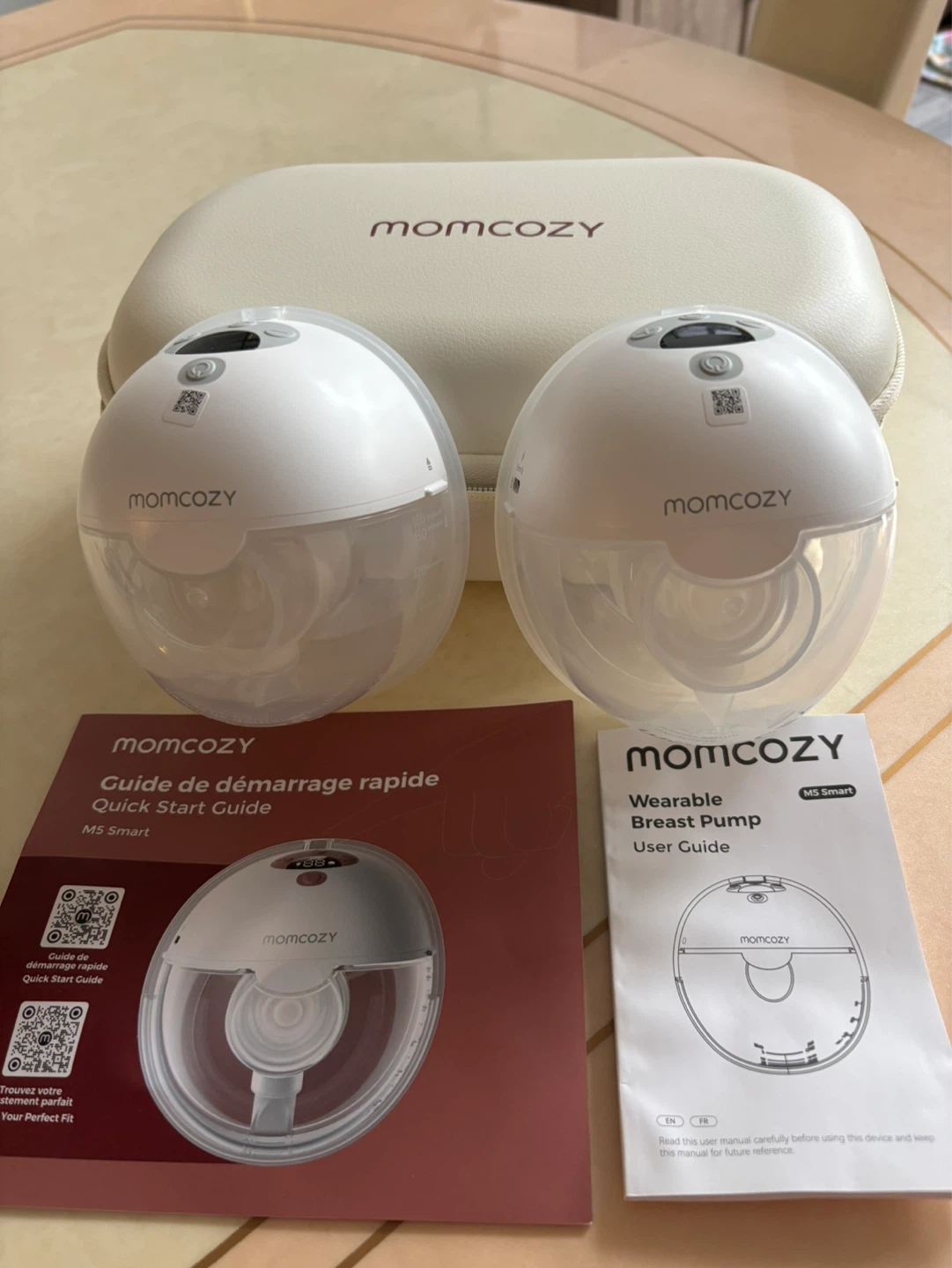 Momcozy M5 Smart Wearable Breast Pump