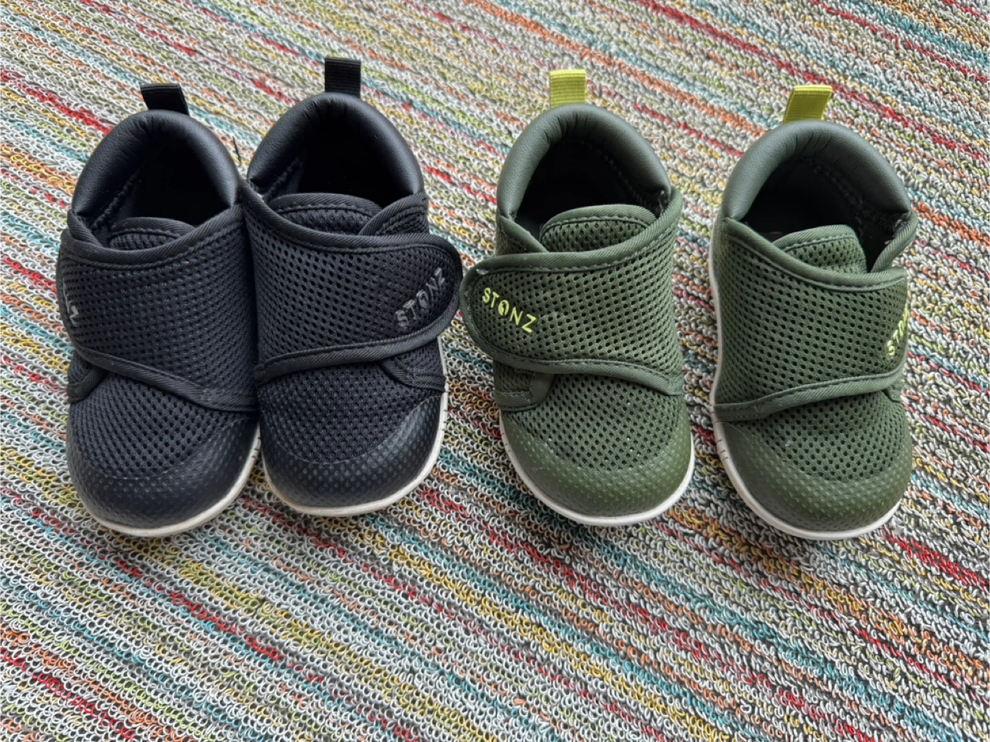 Stonz Baby Cruiser - Size 6 (Black & Green)