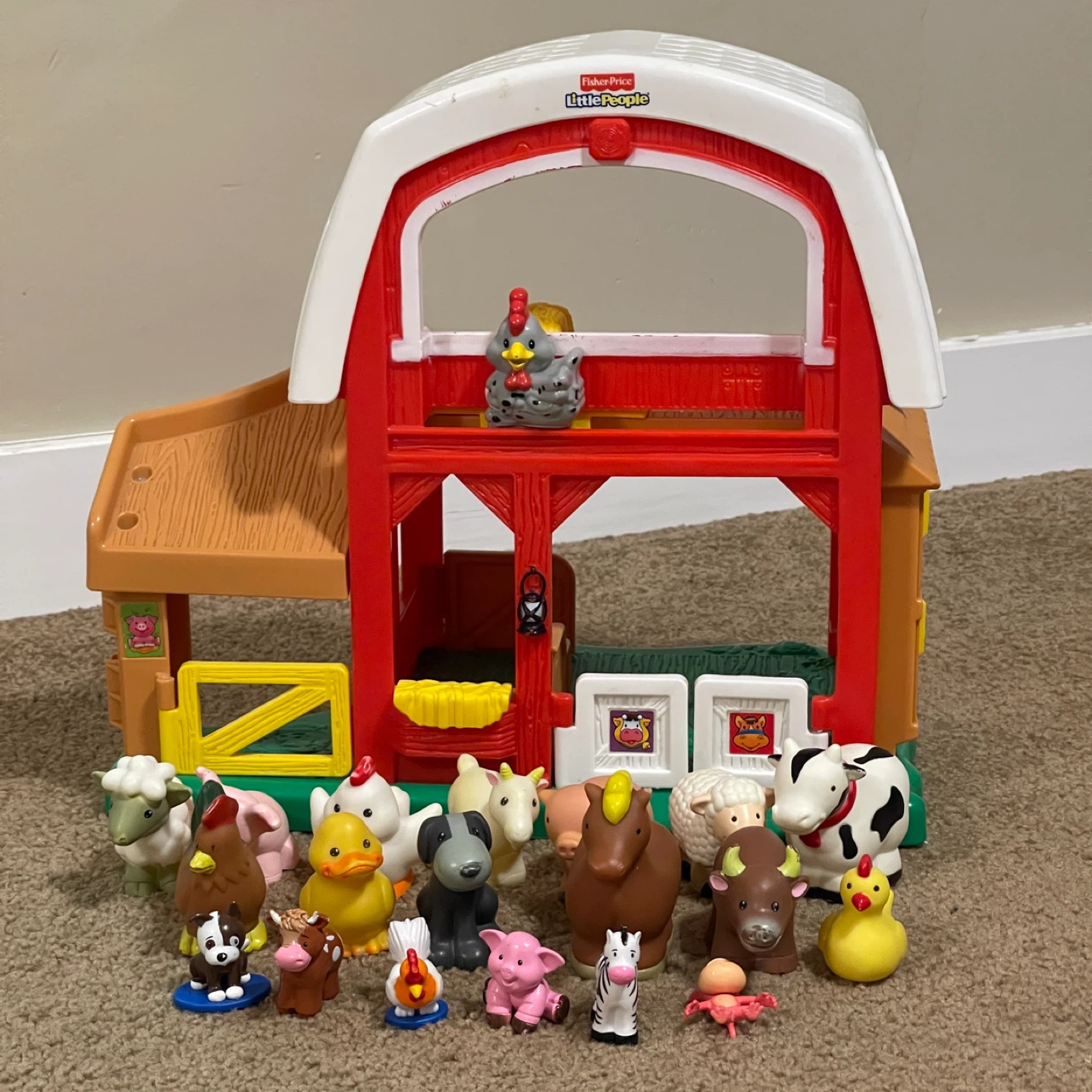 Fisher Price little people farm set
