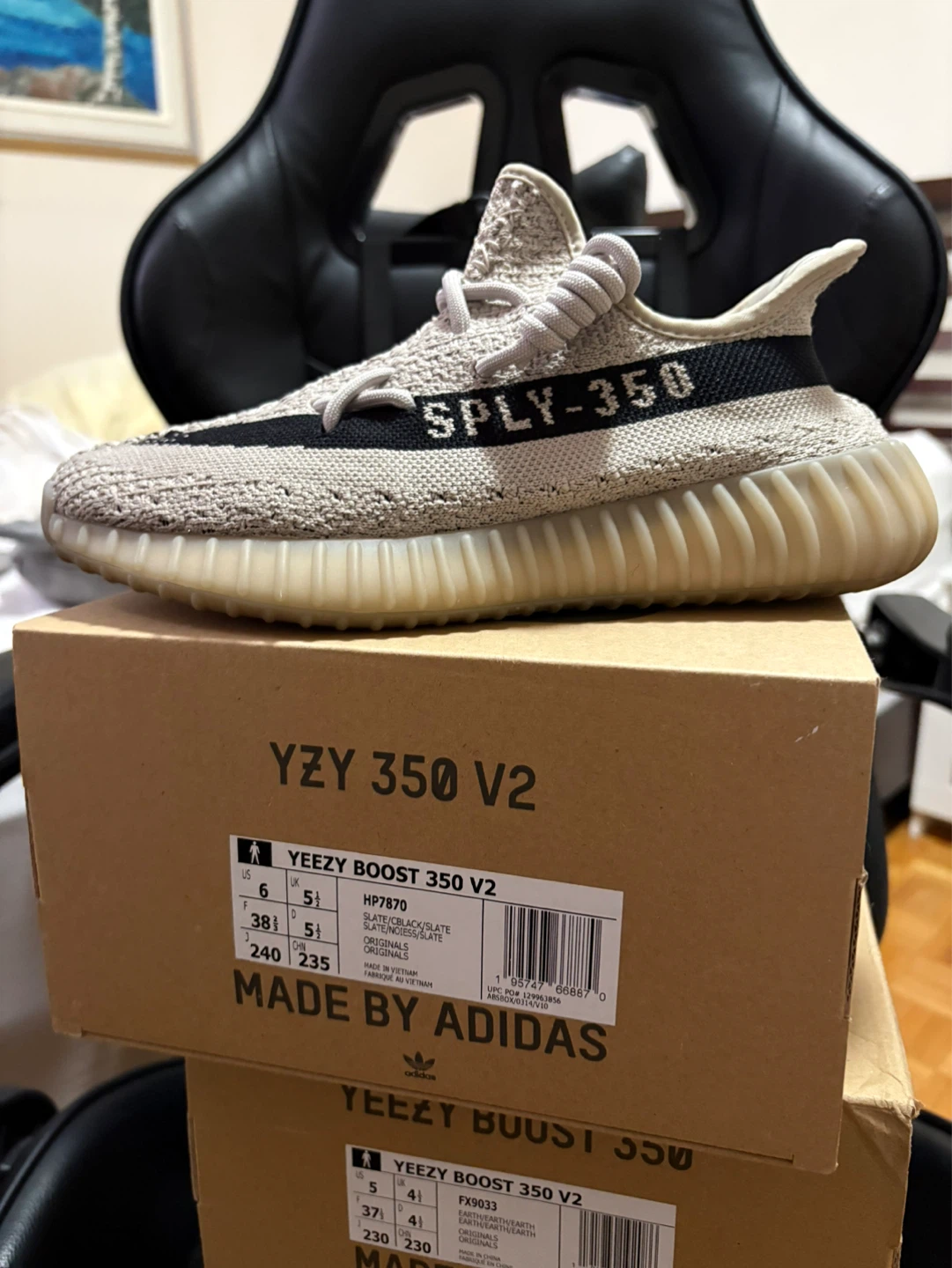 Adidas Yeezy Boost 350 V2 Slate - photo 3