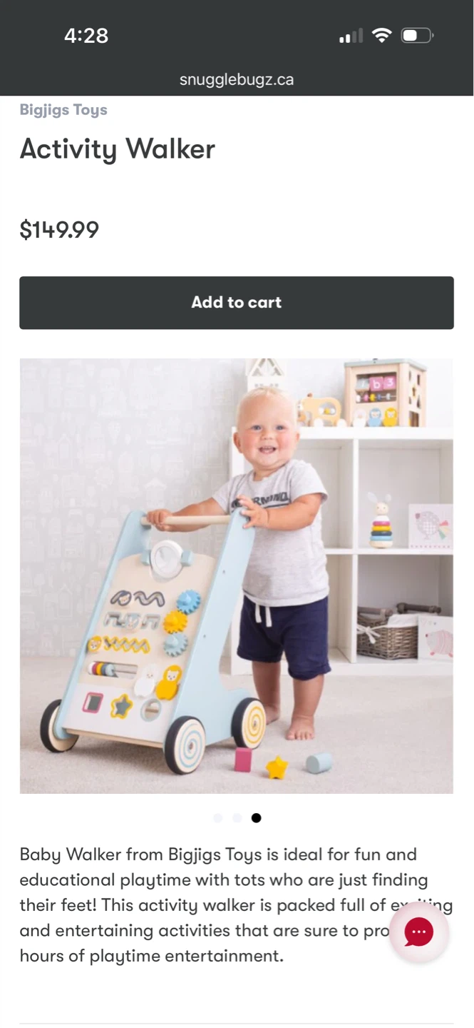 Bigjigs Toys Activity Walker - photo 4
