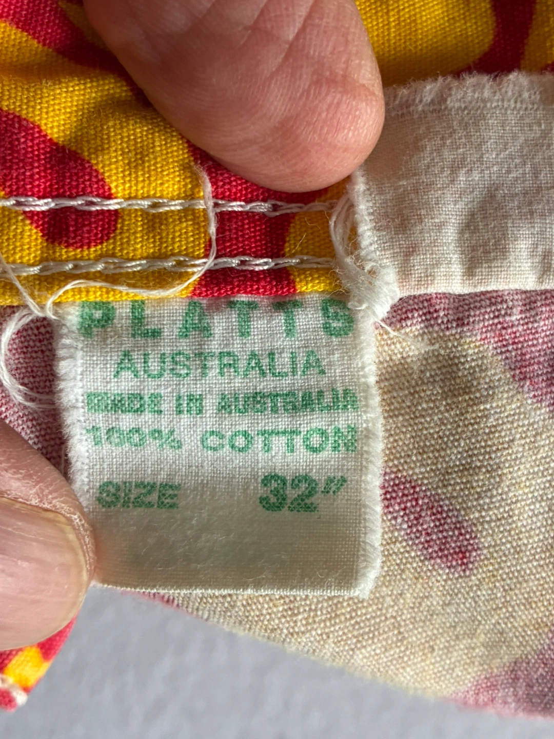 Rare Vtg 70s Platts Surfing Australia Board Shorts Aussie Surf - photo 4