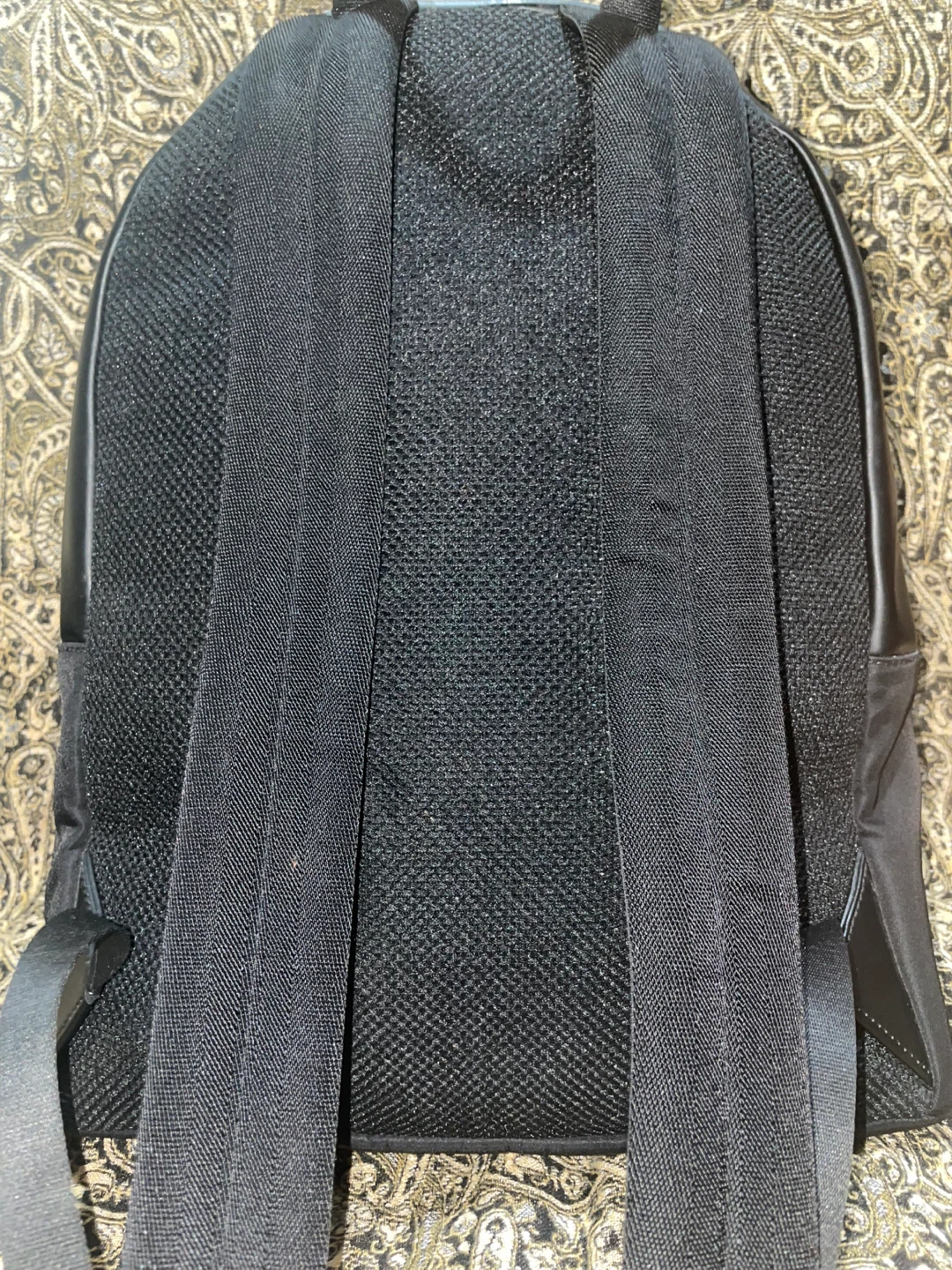 Fendi Monster Eyes Black Nylon Backpack - photo 2