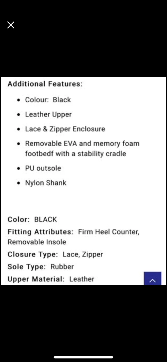 Woman’s Black Leather Lace & Zipper Sneaker - photo 3