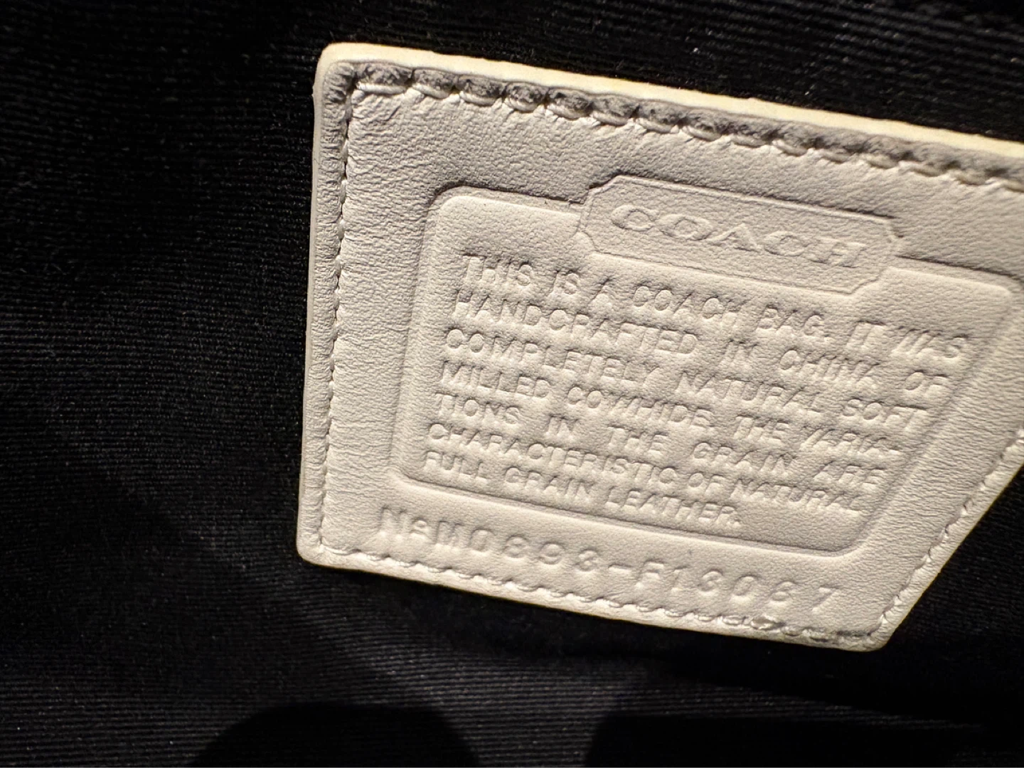 COACH Leather Tote Bag - photo 3