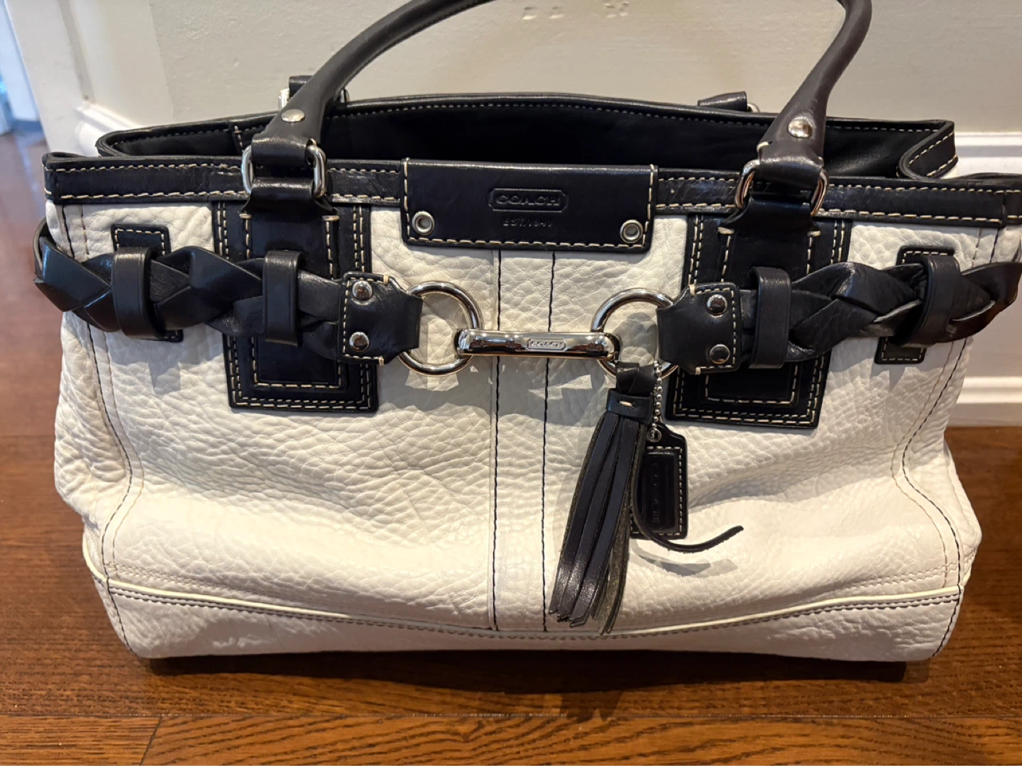 COACH Leather Tote Bag