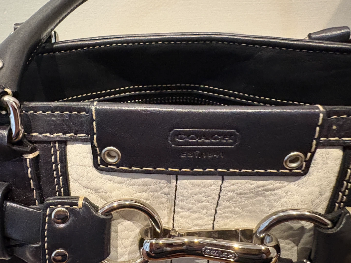 COACH Leather Tote Bag - photo 2