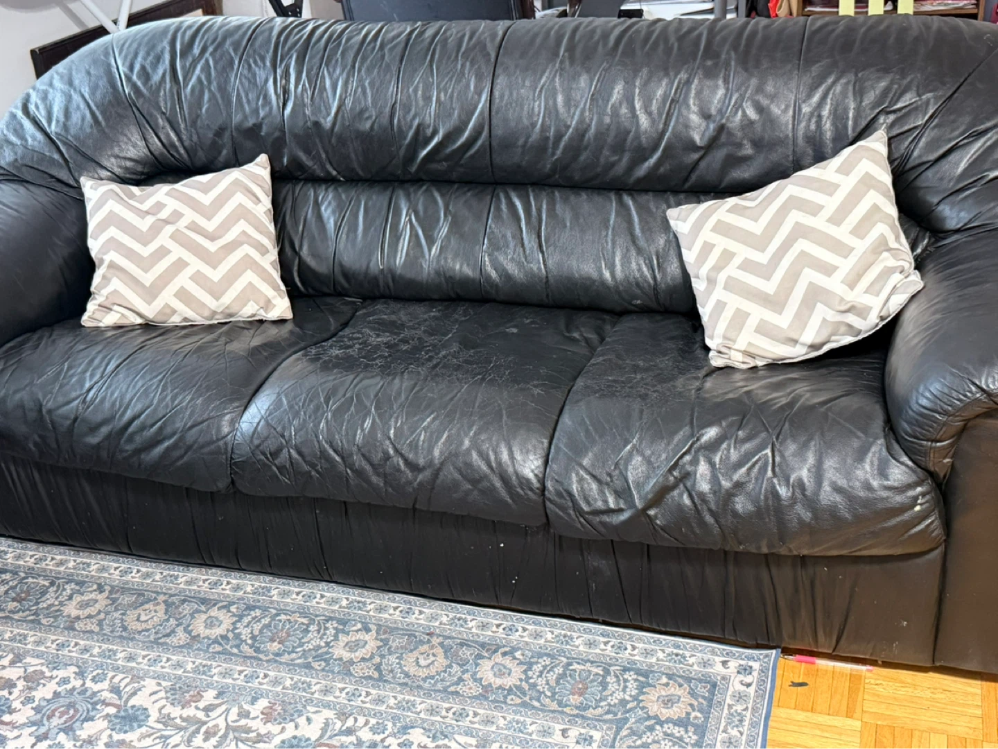 3seater+2seater+1seater sofa set - photo 3