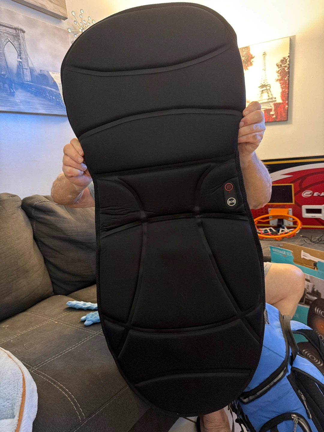 HealthTouch Massage Seat Topper - photo 2