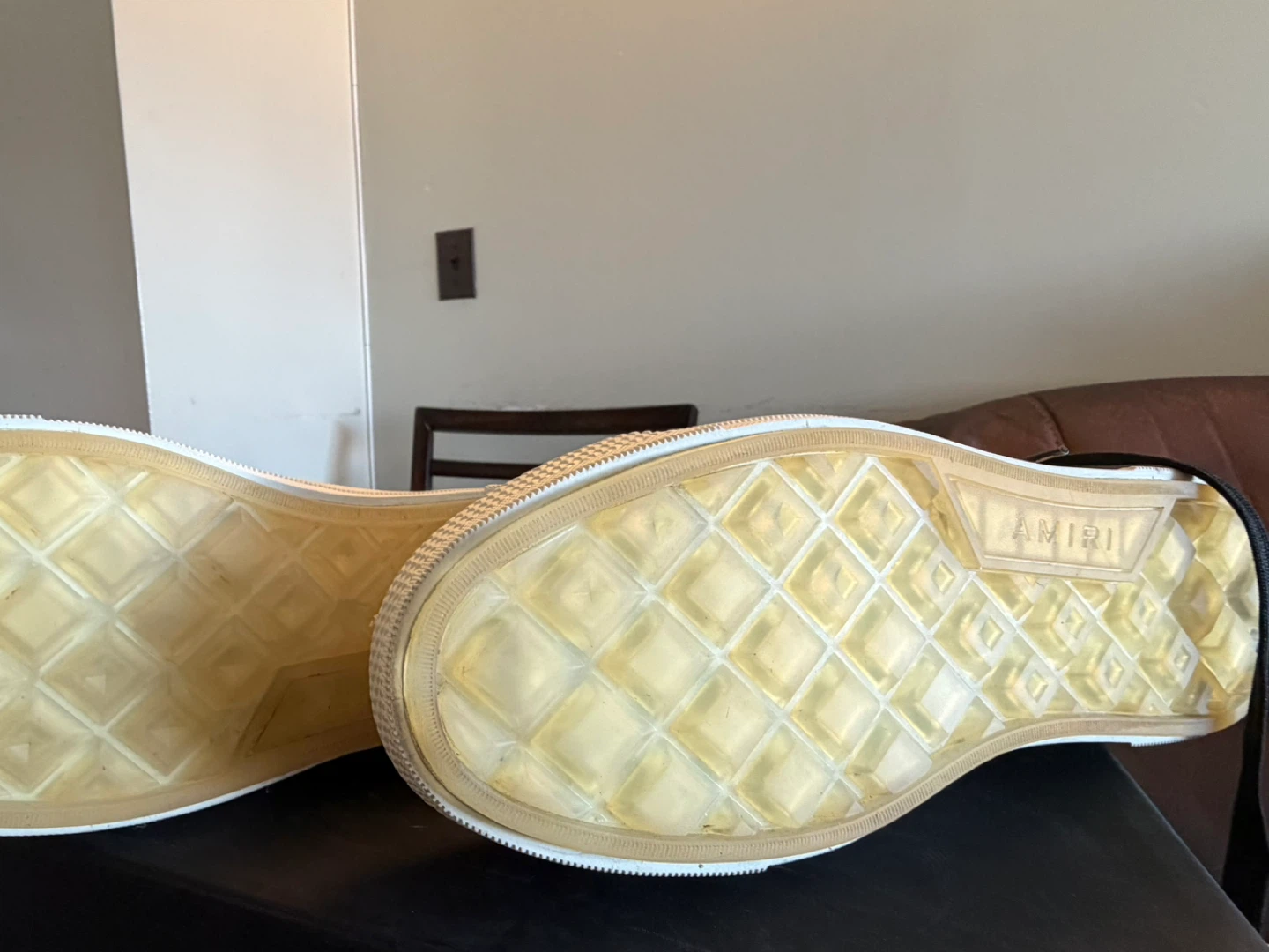 Amiri High Top Canvas Sneakers - photo 5