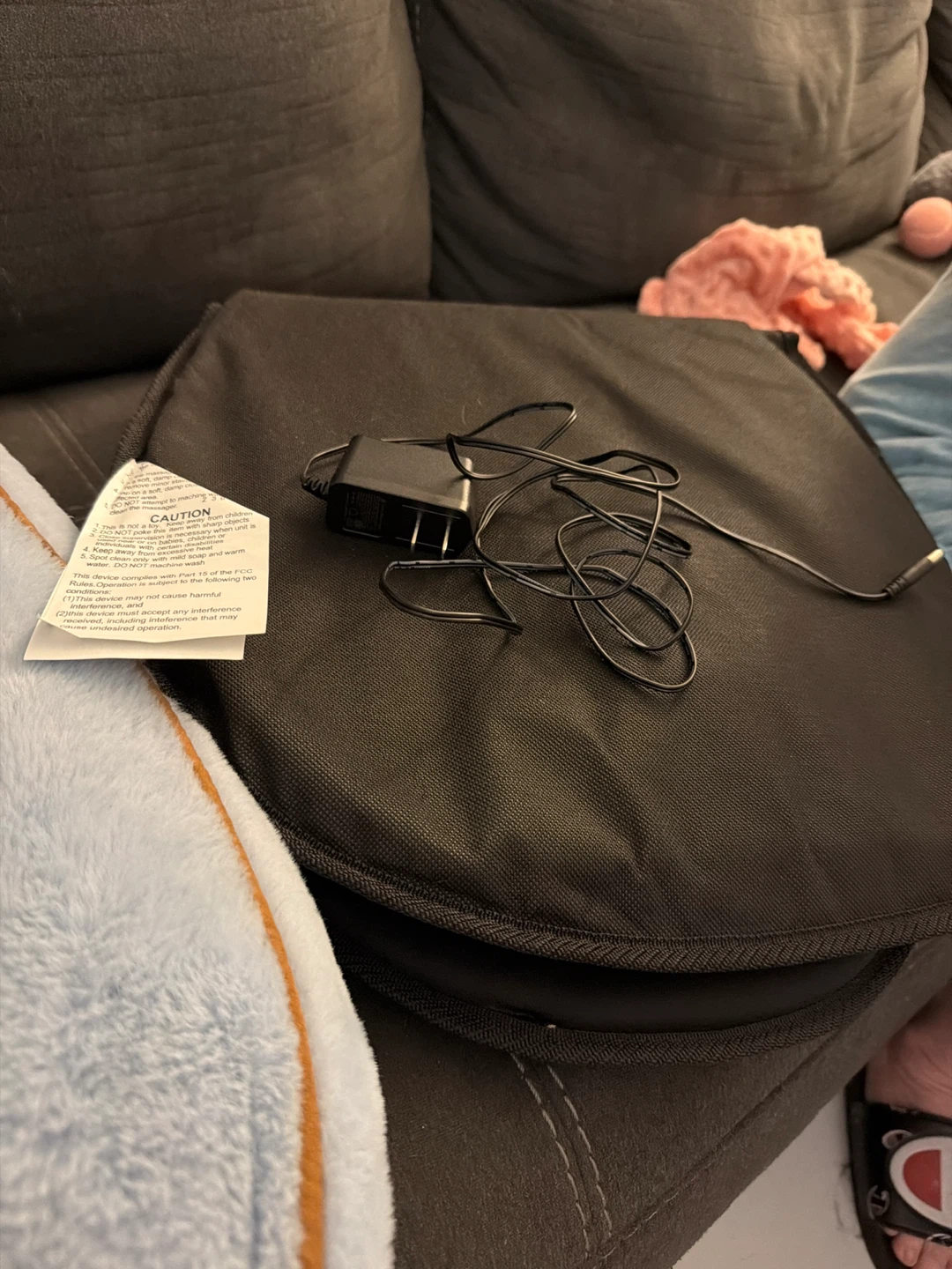 HealthTouch Massage Seat Topper - photo 3