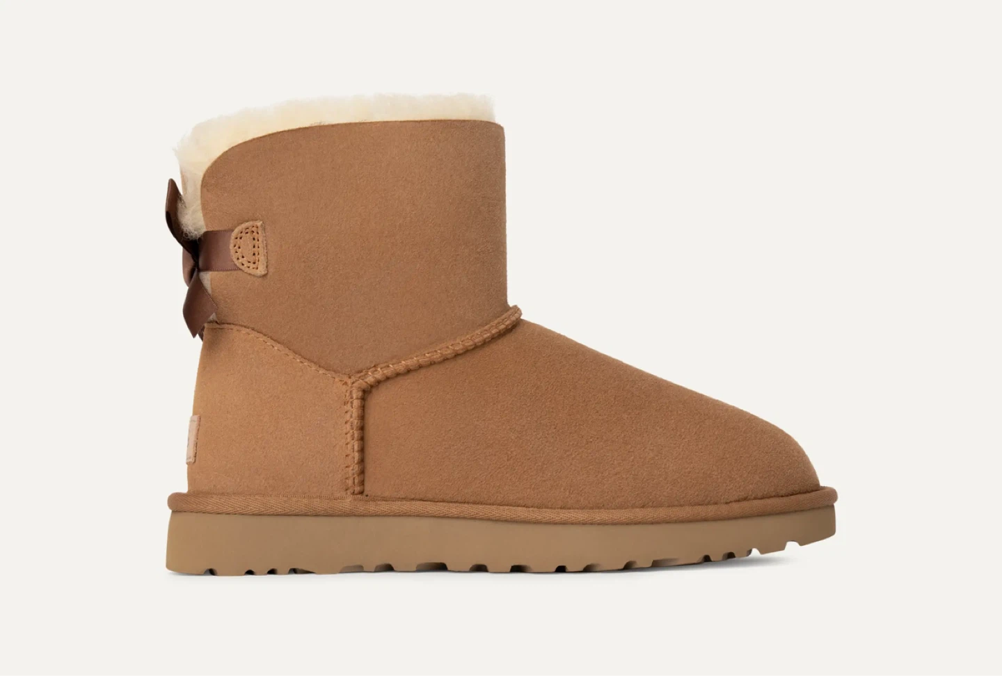 UGG Mini Bailey Bow II Boots - Chestnut - photo 2
