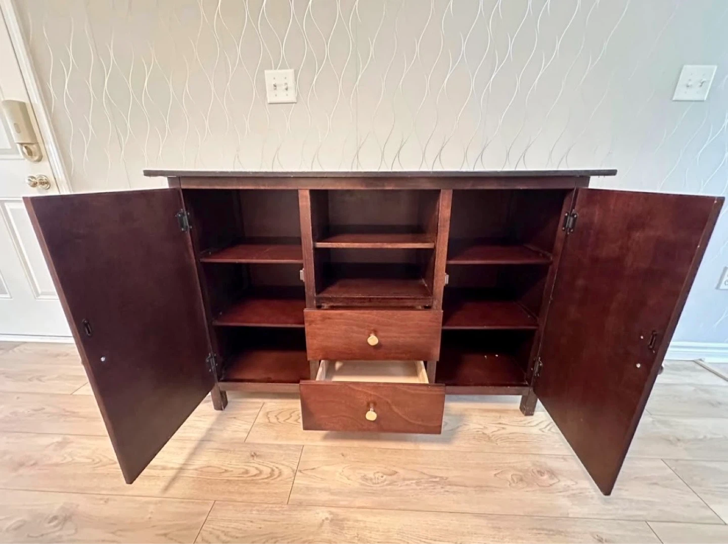 Dark Wood Cabinet - photo 2