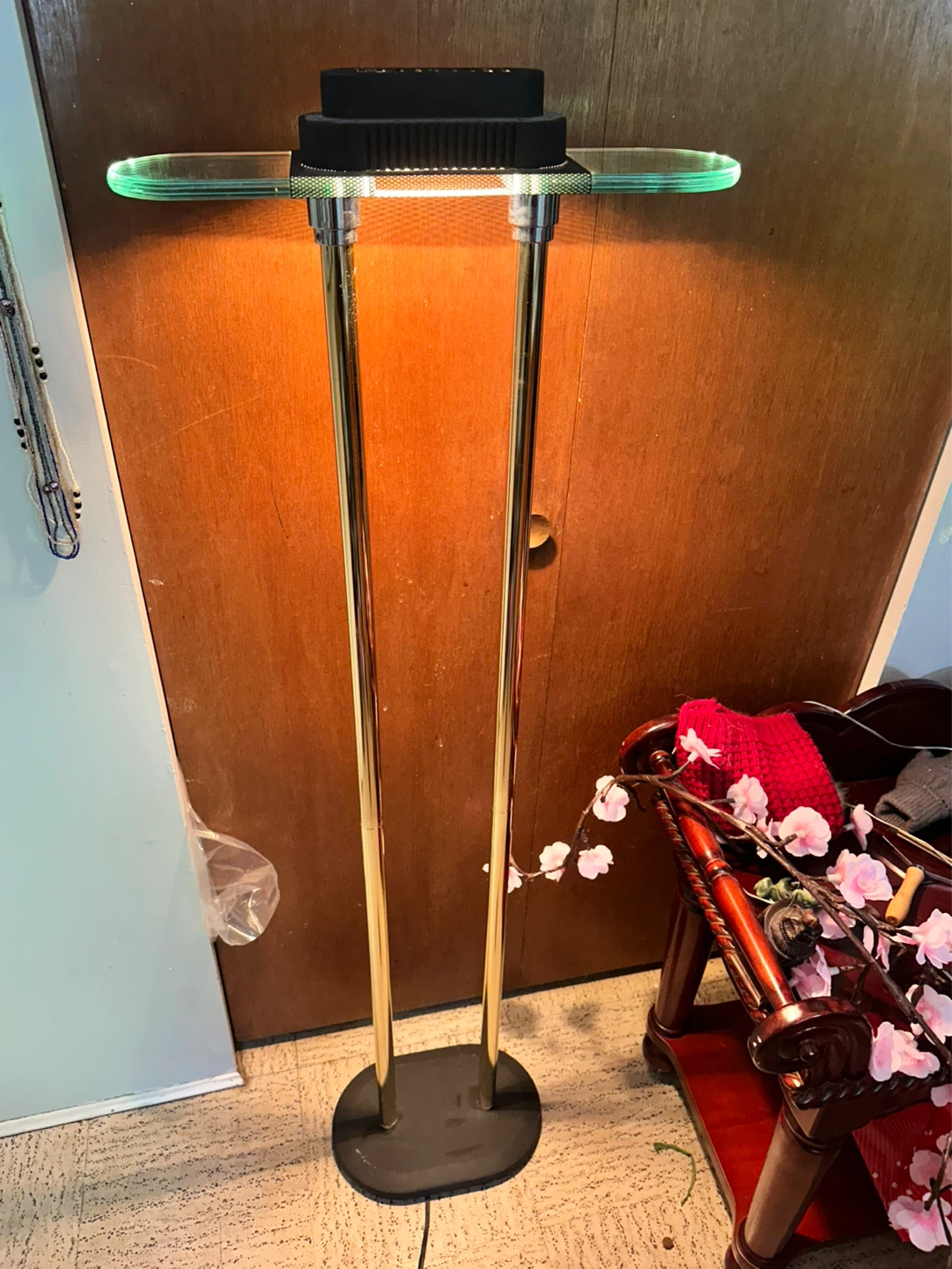 Rare Robert Sonneman Memphis Post Modern  Floor Lamp