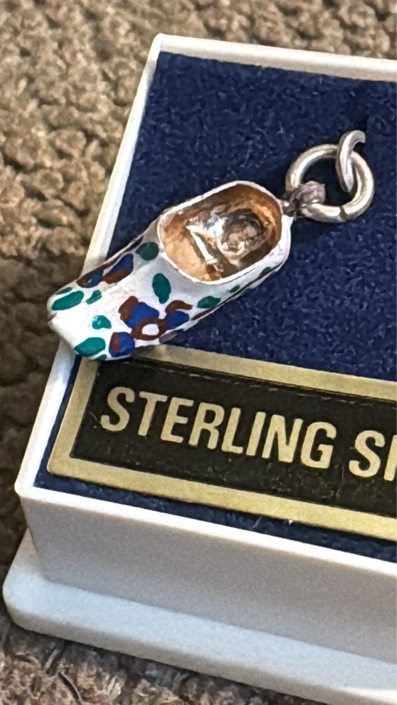 Sterling Silver Shoe Charm - photo 2